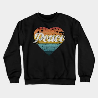 peace Crewneck Sweatshirt